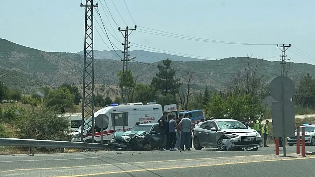 Elazığ'da Trafik Kazası!