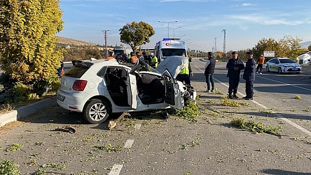 Elazığ'da Trafik Kazası!