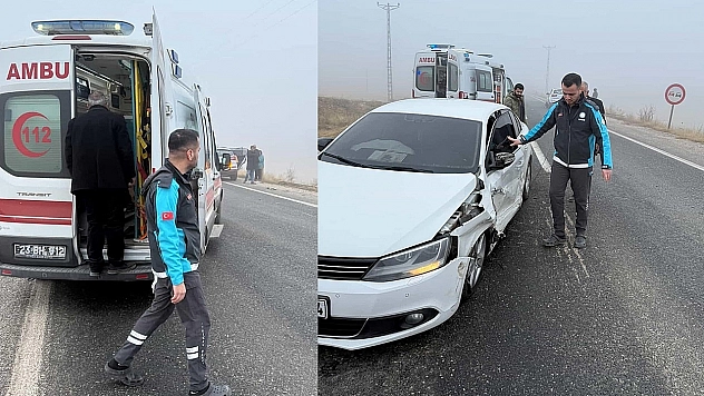 Elazığ'da Trafik Kazası!