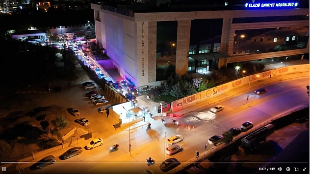 Elazığ Polisinden Asayiş Uygulaması