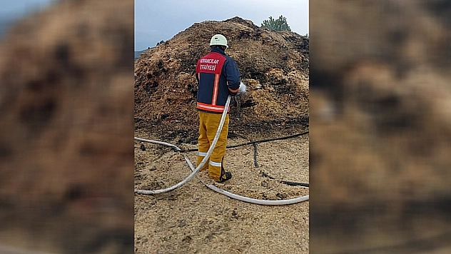 Kovancılar'da Korkutan Yangın