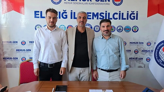 Palu Eğitim-Bir-Sen'de Görev Değişimi