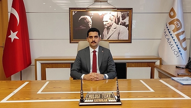 Palululardan Kaymakam Teke'ye Teşekkür Seli
