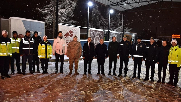 Protokol'den Güvenlik Güçlerine Ziyaret