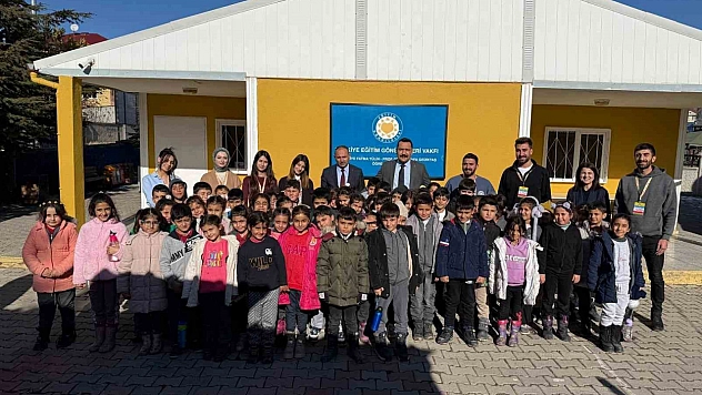 Vanlı çocuklar TEGV'de nitelikli eğitim almaya devam ediyor