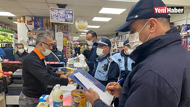 Elazığ Zabıtası Önce Alışveriş Yaptı, Sonra Denetledi