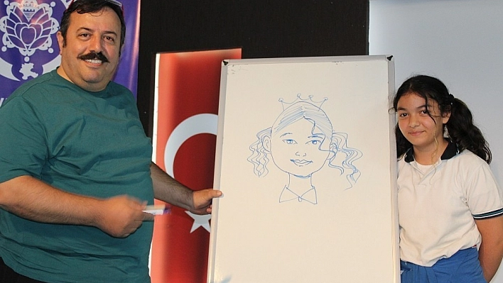 Yazar olacak çocukların konuğu Yazar Demirhan Kadıoğlu oldu 