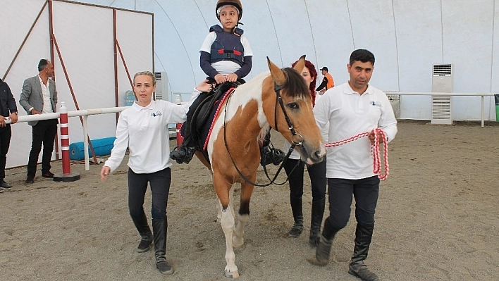 Elazığ'da atla terapi dönemi 