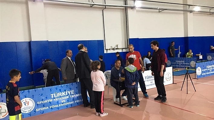 Sportif Yetenek Taraması ve Spora Yönlendirme Projesi başladı 