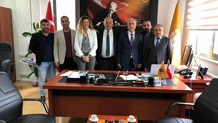 TSYD'den Fair Play ödülü sahibi Hülya Bingöl'e ziyaret 
