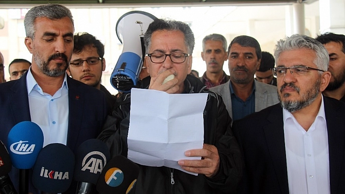 Elazığ STK Temsilcilerinden Filistinlilere Destek