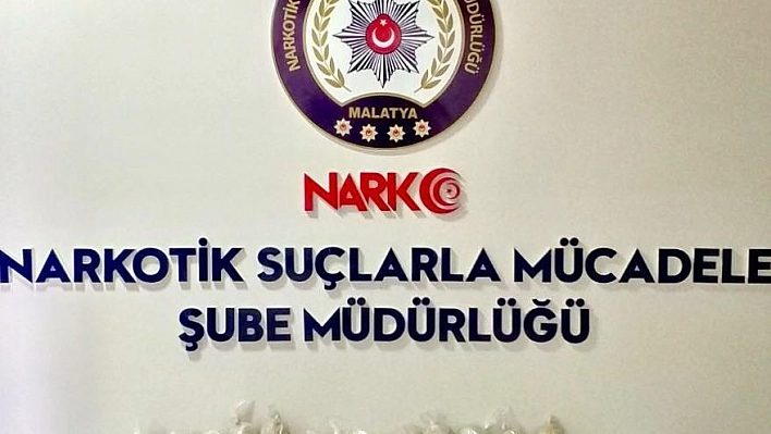 Malatya'da 13 kilo eroin ele geçirildi 