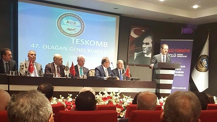 Ali Evren TESKOMB Üst Kurul Üyeliğine yeniden seçildi 