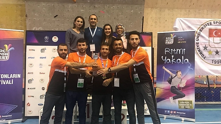 İnönü Üniversitesi Spor Tırmanış Takımı, Adana'dan dereceyle döndü 