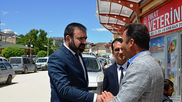 MHP aday adayı Gören Darende ilçesini ziyaret etti 