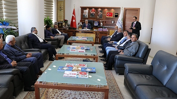 MÜSİAD yönetiminden Polat'a hayırlı olsun ziyareti 