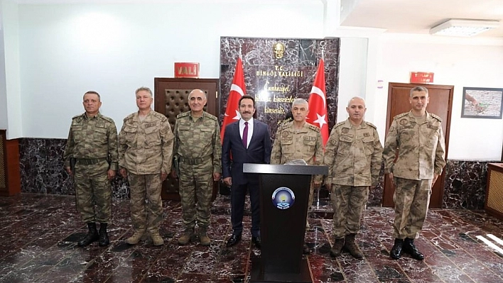 Jandarma Genel Komutanı  Çetin Bingöl'de 