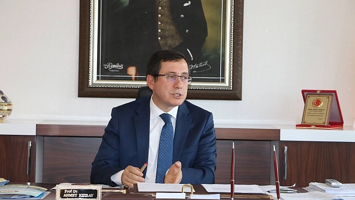 Rektör Kızılay'dan Filistin'deki olaylara tepki 