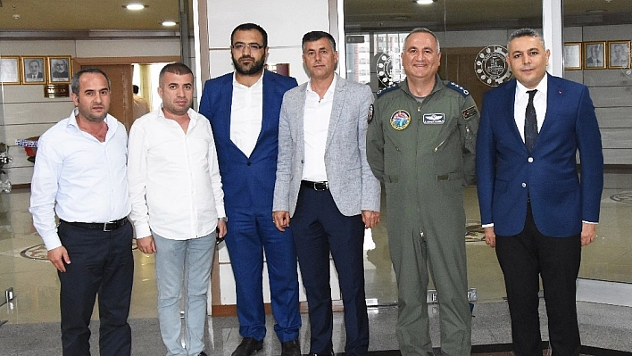 7. Ana Jet Üs Komutanı Albay Kanbur'dan MTSO'ya ziyaret 