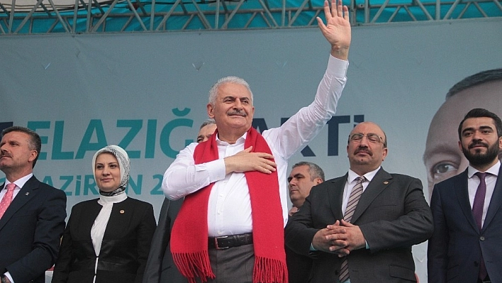 Başbakan Yıldırım, Elazığ'dan Seslendi