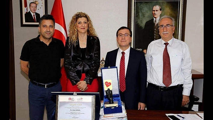 Fair Play Ödülü Layık Görülen Bingöl'den Rektör Kızılay'a Ziyaret 