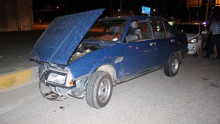 Elazığ'da trafik kazası: 2 yaralı 