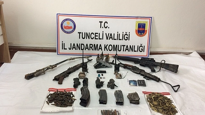 Tunceli'de terör örgütü PKK'ya ağır darbe 
