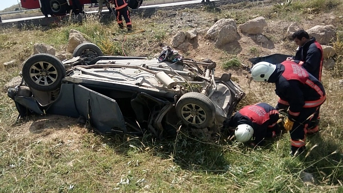 Malatya'da kaza: 1 yaralı 