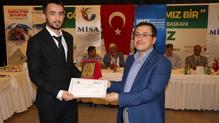 İnönü Üniversitesi'nin yabancı öğrencileri mezun oldu 