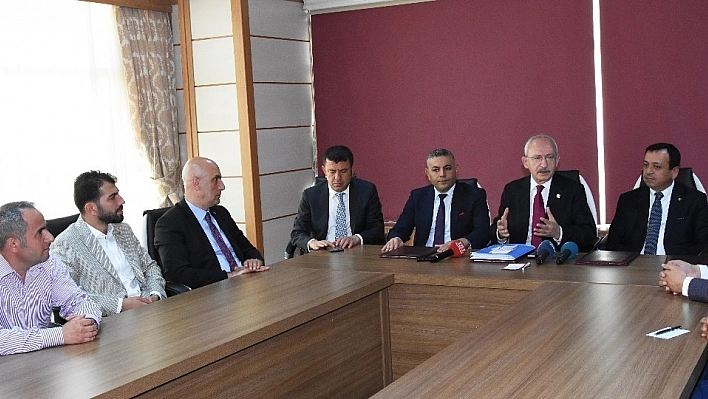 CHP Genel Başkanı Kemal Kılıçdaroğlu: 