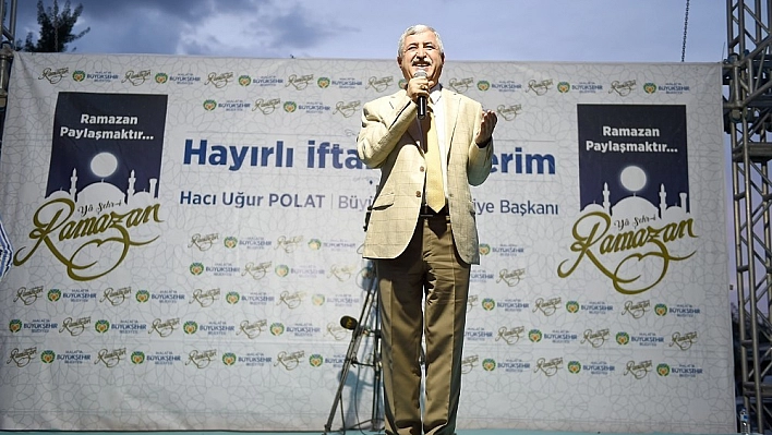 Büyükşehir ilçe iftarları devam ediyor 