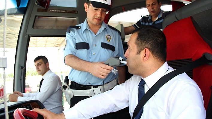 Emniyetten otobüslere bayram denetimi 