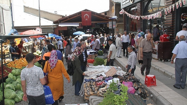 Elazığ'da bayram yoğunluğu 