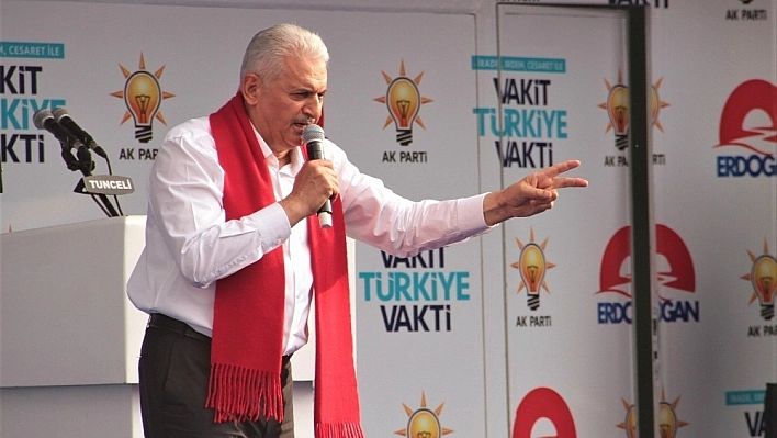 Başbakan Yıldırım: 'Bizim için Konya, Yozgat, Sakarya, Erzincan neyse Dersim de aynısıdır' 