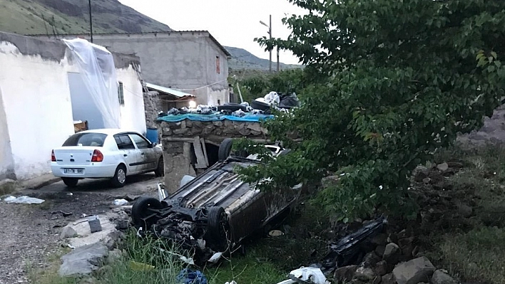 Otomobil takla attı: 5 yaralı 