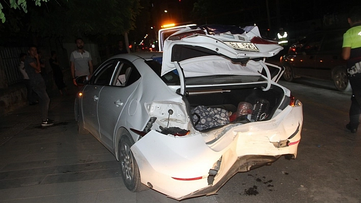 Elazığ'da trafik kazası: 3 yaralı 