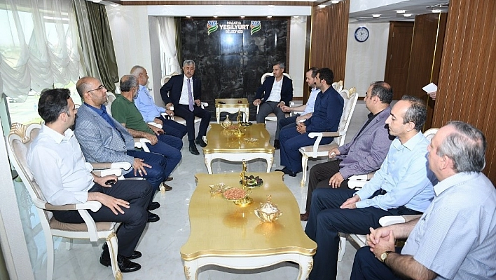 Başkan Polat'tan Yeşilyurt Belediyesine ziyaret 