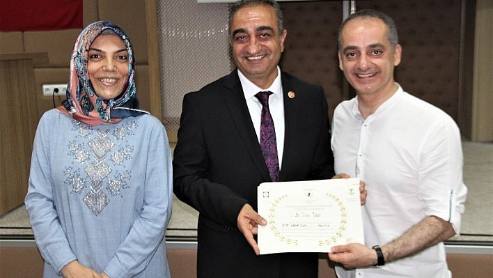 Elazığ'da 71 sağlık personeli sertifikalarını aldı 