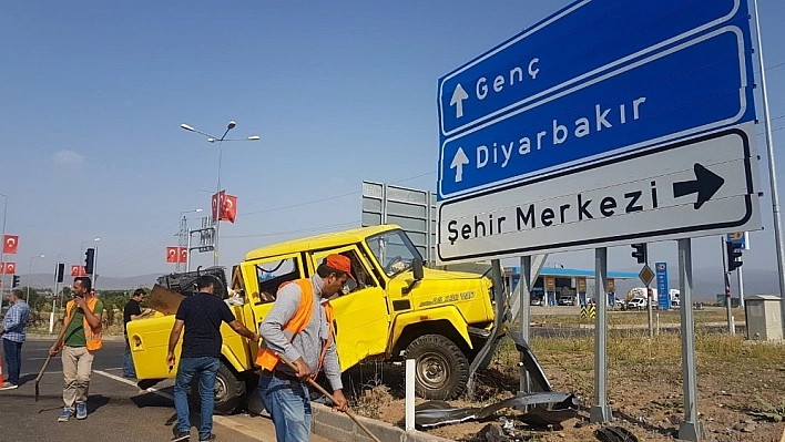 Bingöl'de trafik kazası: 5 yaralı 