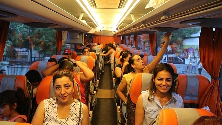 Tuncelili anne ve çocukları Kapadokya'yı gezecek 
