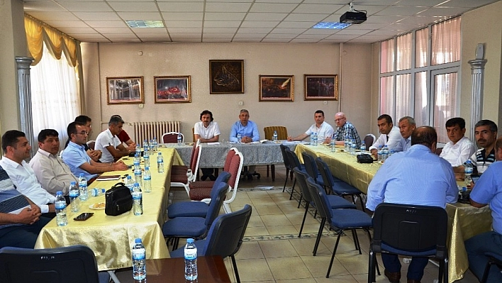 Darende'de eğitim ele alındı 