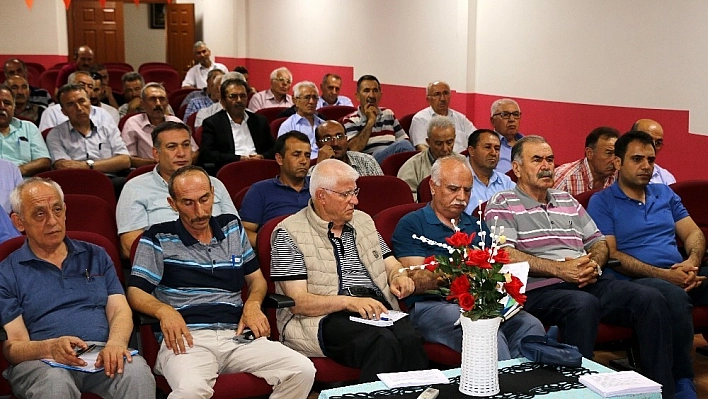 Hekimhan'da 'İmar Barışı' konulu toplantı düzenlendi 