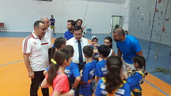 Spor Tırmanış Minik Kategorisi Milli Takıma Seçme Kampı sona erdi 