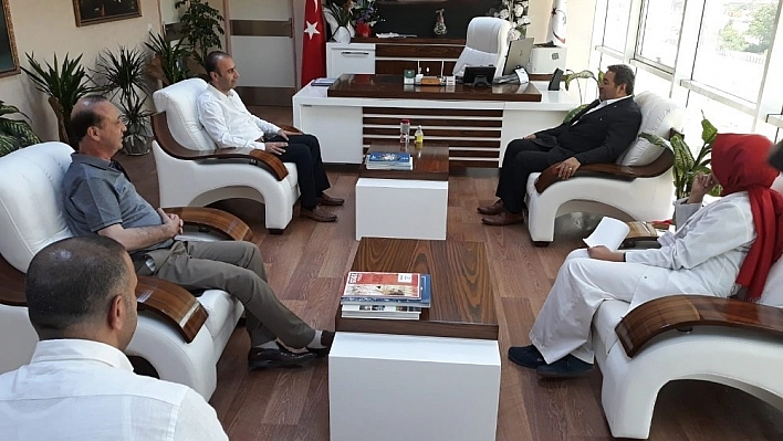 Fendoğlu'ndan Başhekim Keleş'e ziyaret 