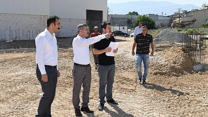 Ambalaj atığı toplama - ayırma tesisinde çalışmalar devam ediyor 