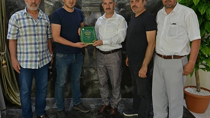 ASGD'den Yeşilyurt Belediye başkanına hayırlı olsun ziyareti 