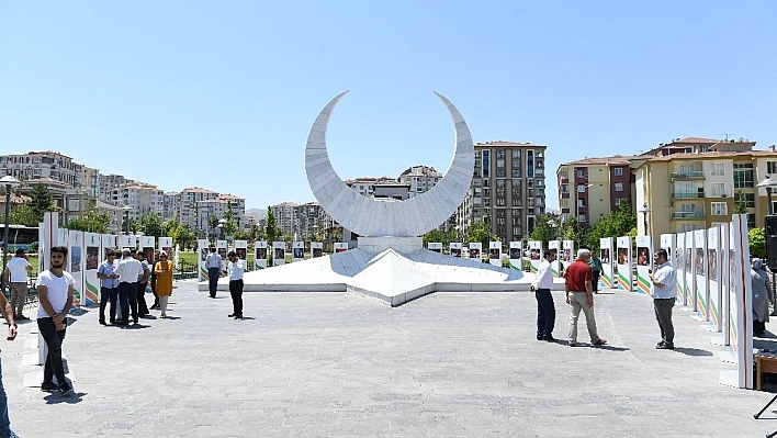 '15 Temmuz Malatya Destanı' adlı sergi yoğun ilgi gördü 