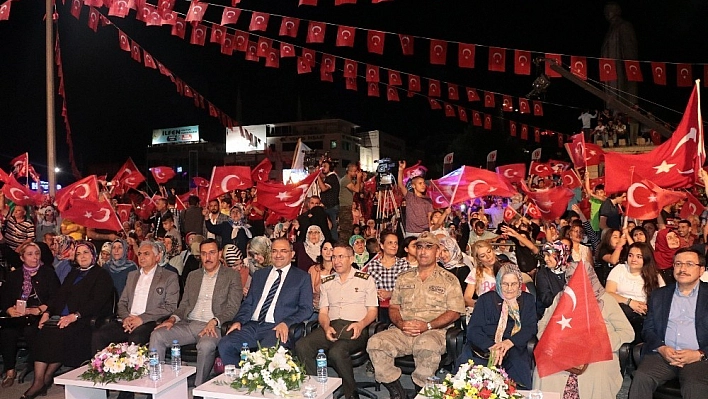 Malatya 15 Temmuz için tek yürek oldu 