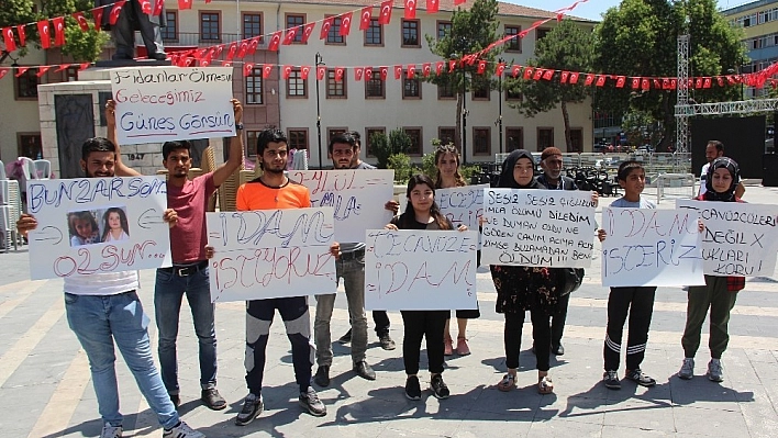 Malatya'da 'çocuk istismarı ve cinayetlerine' tepki yürüyüşü 