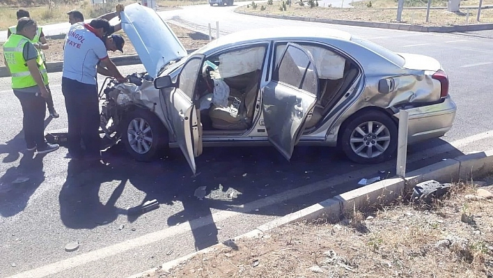 Bingöl'de trafik kazası: 4 yaralı 